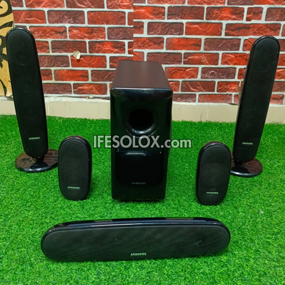 Samsung HT-XQ100 5.1Ch 600Watts DVD Home Theater Complete Set (USB, Aux, FM radio) - Foreign Used