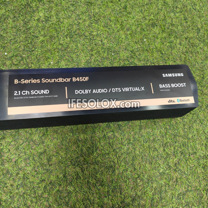 Samsung HW-B450F 2.1Ch 300W Bass Boost Bluetooth Sound Bar with Wireless Subwoofer - Brand New