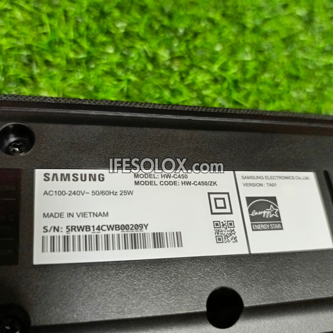 Samsung HW-C450 2.1Ch 300W Bass Boost Bluetooth Sound Bar with Wireless Subwoofer - Brand New