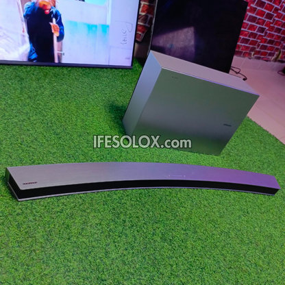 Samsung HW-J6501R 2.1Ch 320W 48" Curved Smart Sound Bar with Wireless Subwoofer (Bluetooth, Wi-Fi) - Foreign Used