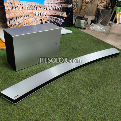 Samsung HW-J8501 9.1Ch 350W 65" Curved Smart Sound Bar with Wireless Subwoofer (Bluetooth, Wi-Fi) - Foreign Used