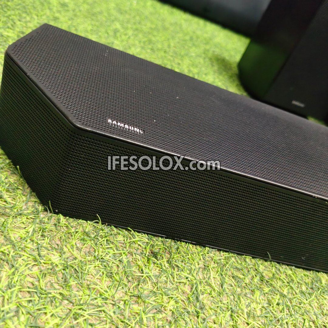 Samsung HW-Q990D 11.1.4Ch 756W Q-Series SpaceFit Sound Bar with Wireless Subwoofer and Rear Speakers - Foreign Used