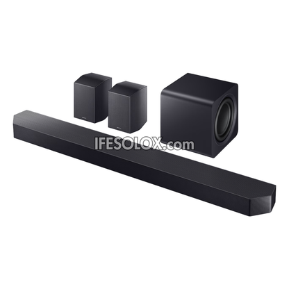 Samsung HW-Q990F 11.1.4Ch 756W Q-Series SpaceFit Sound Bar with Wireless Subwoofer and Rear Speakers - Brand New