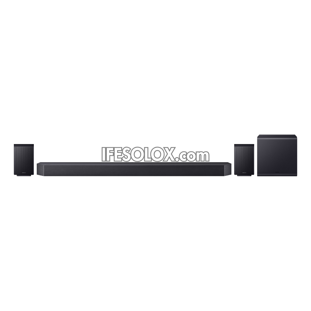 Samsung HW-Q990F 11.1.4Ch 756W Q-Series SpaceFit Sound Bar with Wireless Subwoofer and Rear Speakers - Brand New