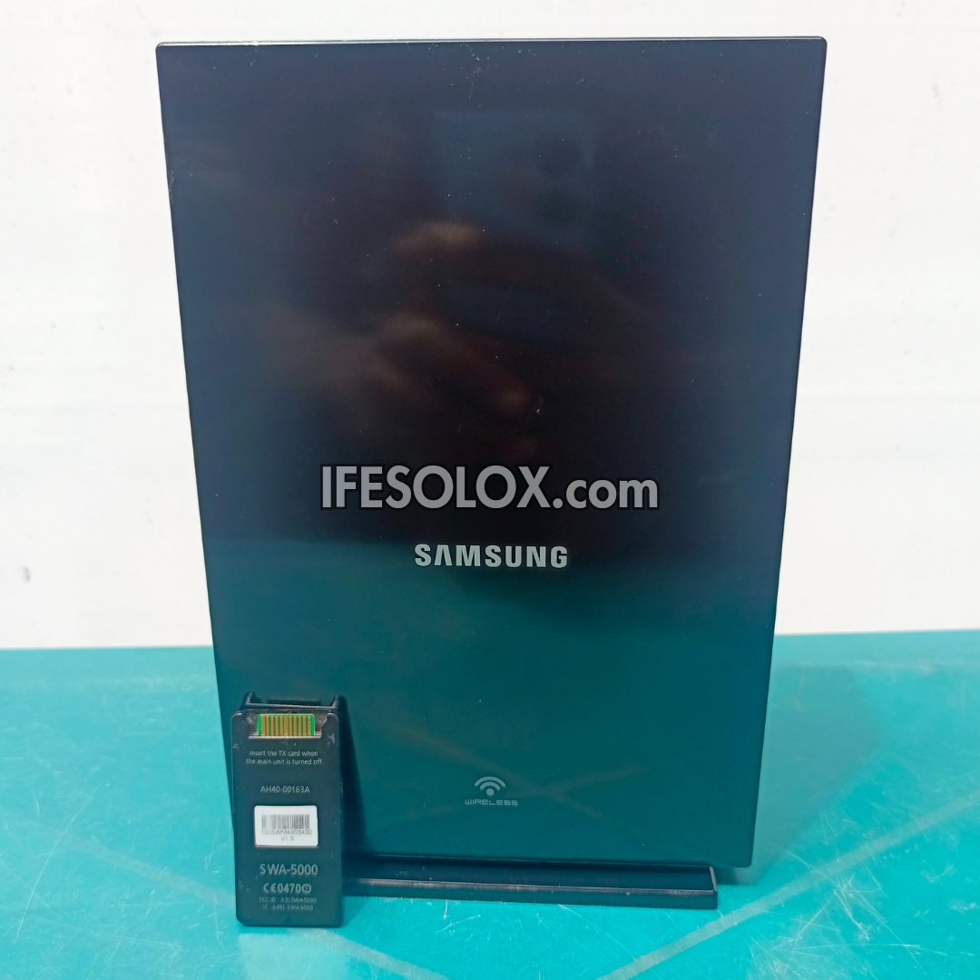 Samsung SWA-5000 2Ch Stereo Wireless Speaker box Amplifier with TX Card - Foreign Used 