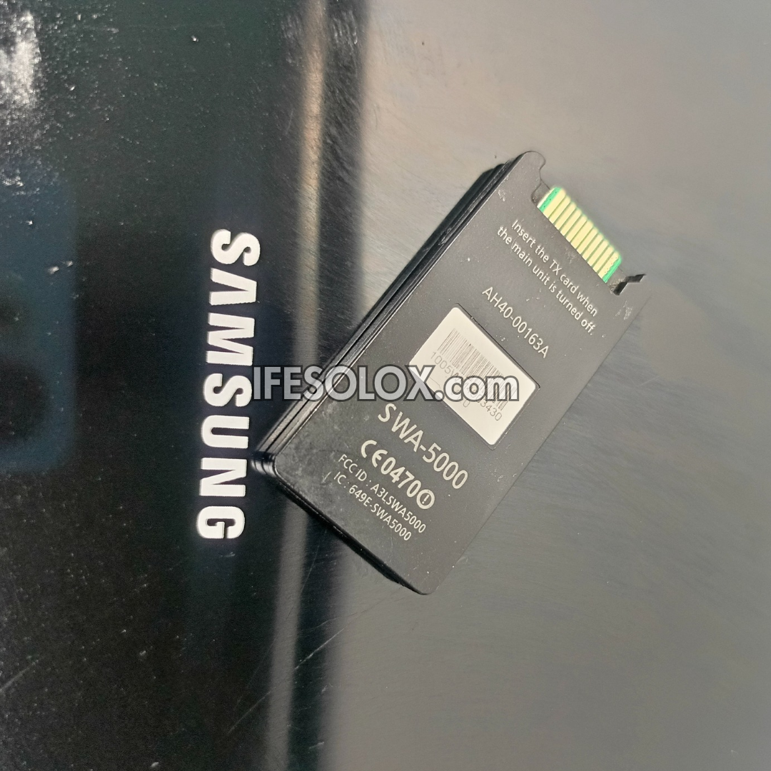 Samsung SWA-5000 2Ch Stereo Wireless Speaker box Amplifier with TX Card - Foreign Used 