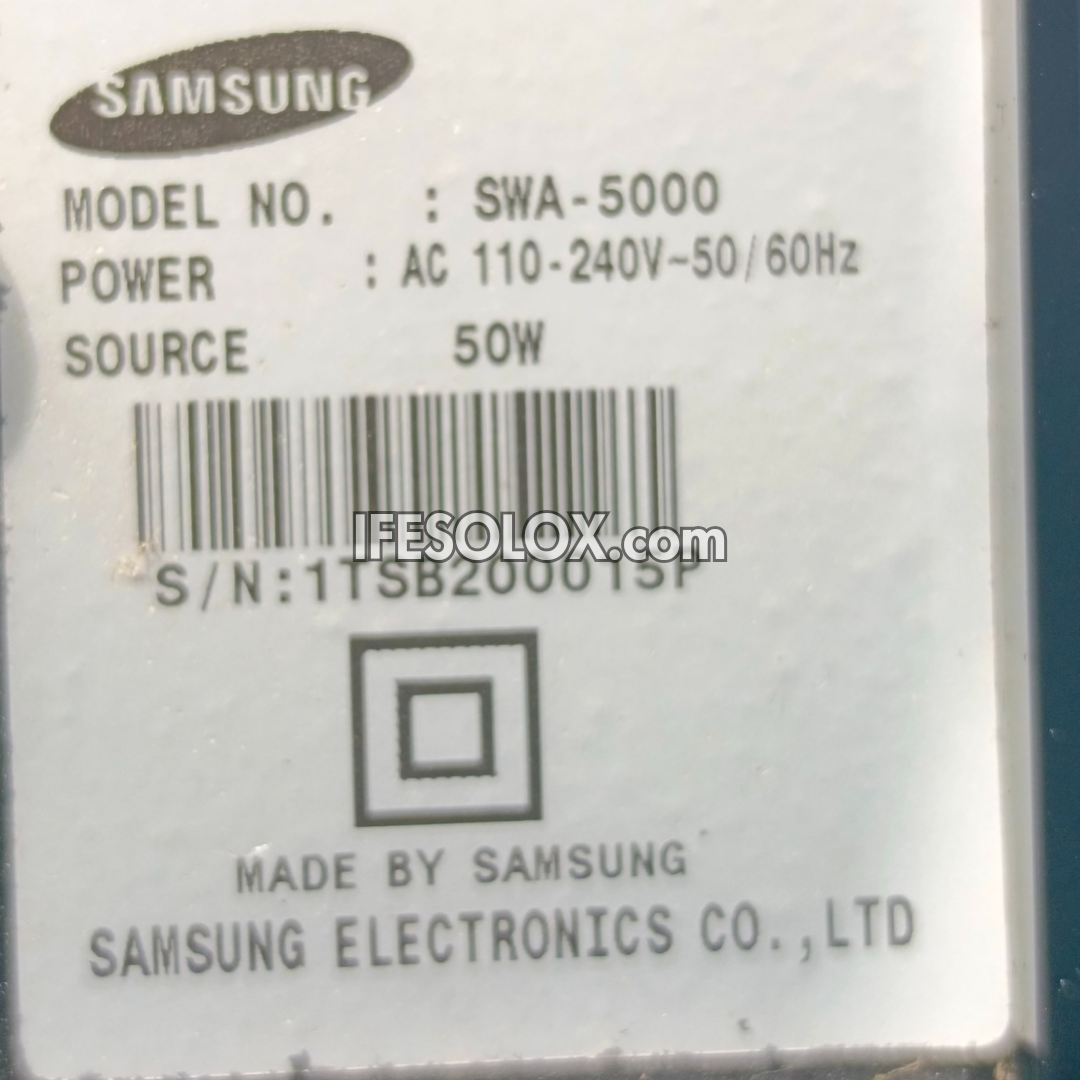 Samsung SWA-5000 2Ch Stereo Wireless Speaker box Amplifier with TX Card - Foreign Used 
