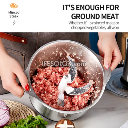 Silver Crest 8L Yam Pounder and Meat Grinder Multifunctional Food Processor - Brand New 