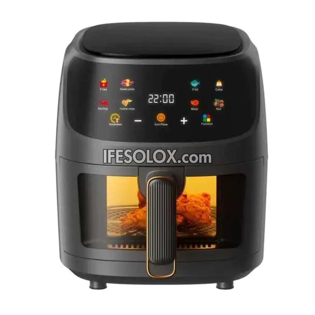 Silver Crest 8Liters Air Fryer with See-through window and Multi-LED control - Brand New