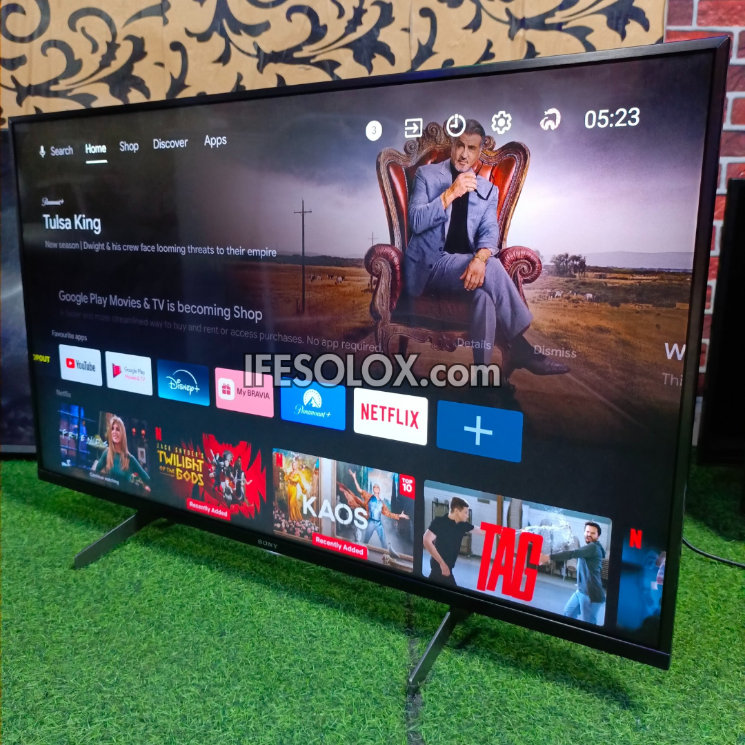 Sony BRAVIA 43 Inch KD-43XH9196 Android Smart 4K UHD TV with Active HDR, WiFi, Chromecast, Bluetooth - Foreign Used
