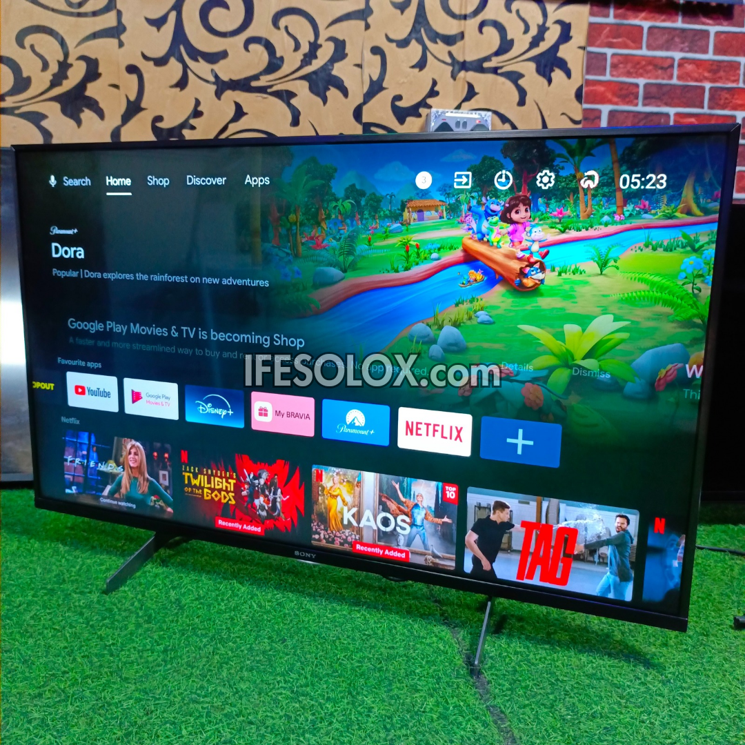 Sony BRAVIA 43 Inch KD 43XH9196 Android Smart 4K UHD TV with Active HDR, WiFi, Chromecast, Bluetooth - Foreign Used