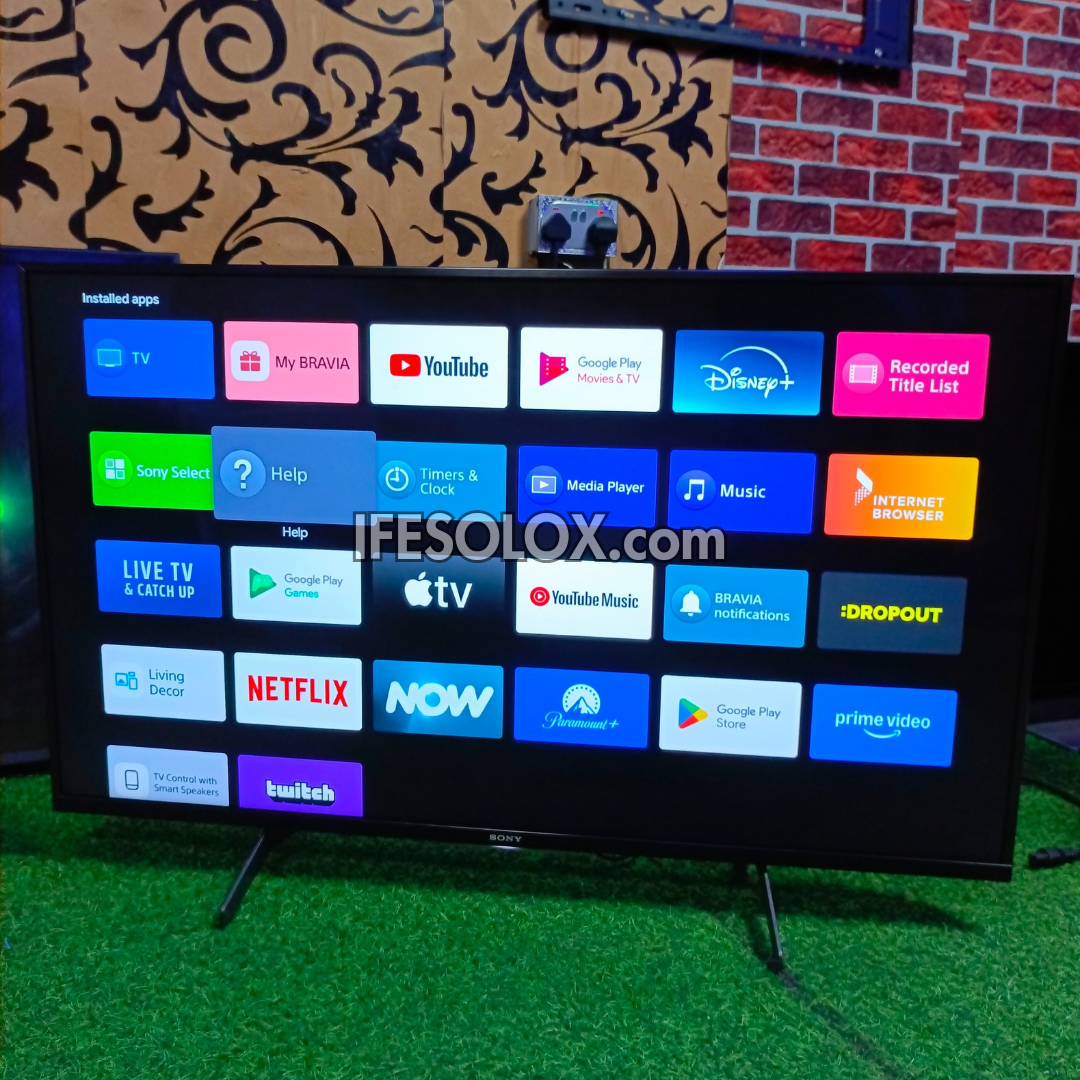 Sony BRAVIA 43 Inch KD-43XH9196 Android Smart 4K UHD TV with Active HDR, WiFi, Chromecast, Bluetooth - Foreign Used