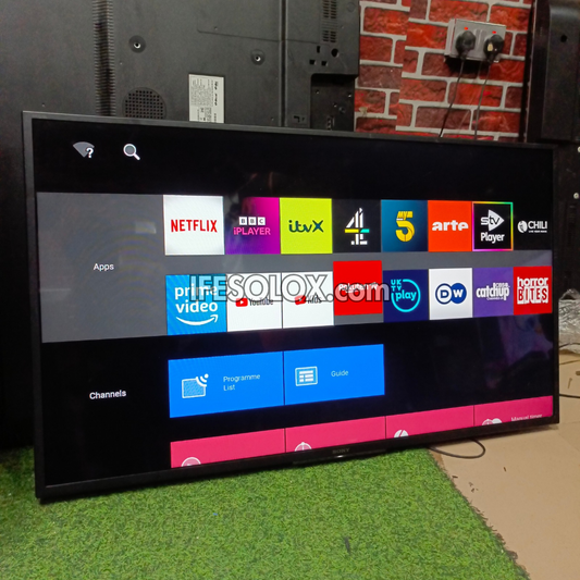 Sony BRAVIA 49 Inch KD-49WE663 HDR Full HD Smart TV (WiFi, Screen Mirroring, Netflix, YouTube) - Foreign Used