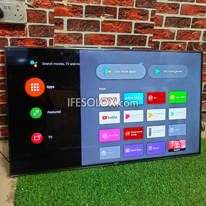 Sony BRAVIA 49 Inch KD-49XG9005 Android Smart 4K UHD HDR TV with Bluetooth, WiFi, Chromecast - Foreign Used