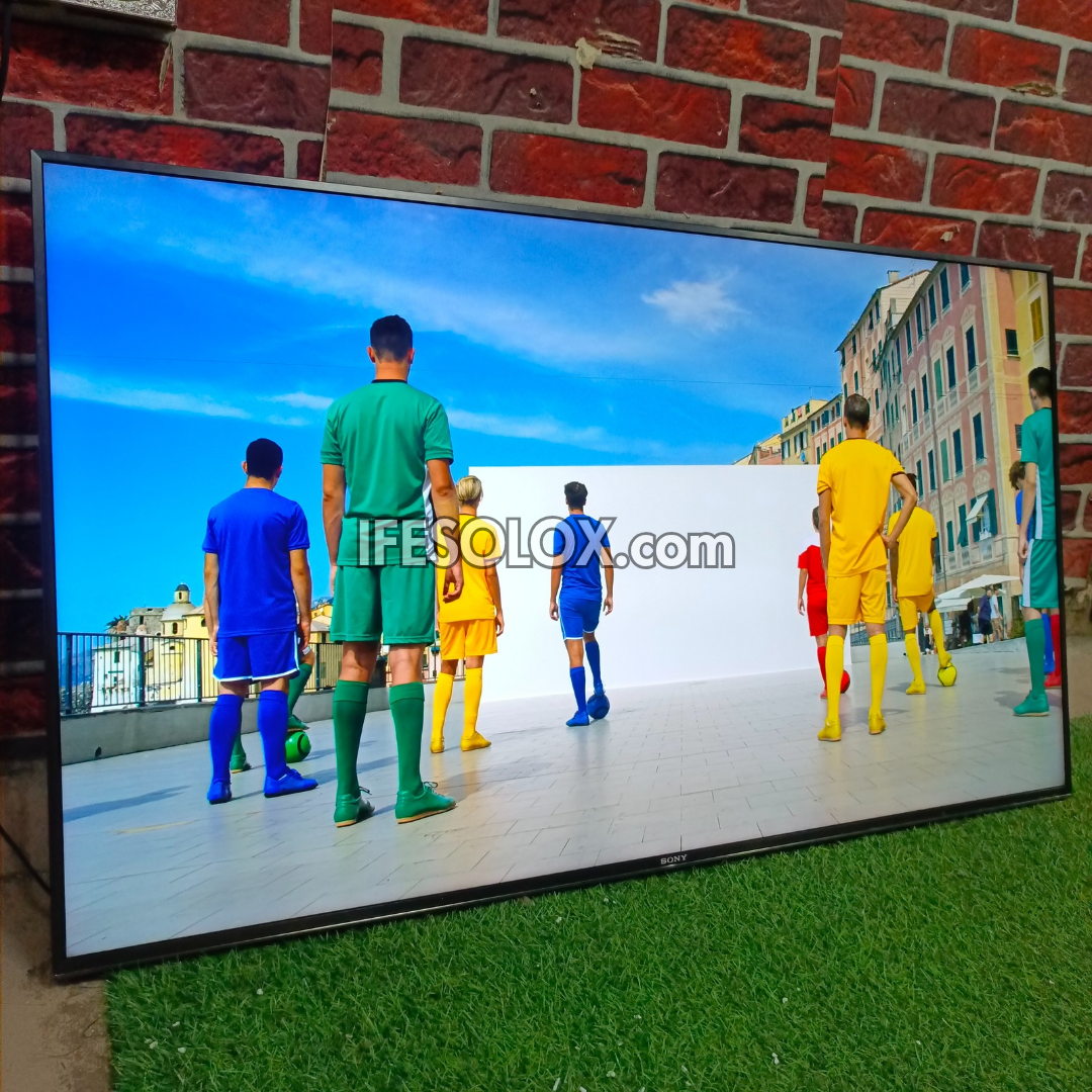 Sony BRAVIA 49 Inch KD-49XG9005 Android Smart 4K UHD HDR TV with Bluetooth, WiFi, Chromecast - Foreign Used