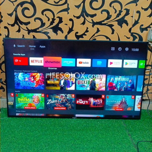 Sony BRAVIA 55 Inch KD-55XE8596 Android Smart 4K Ultra HD TV (Bluetooth, WiFi, Chromecast, Play Store) - Foreign Used