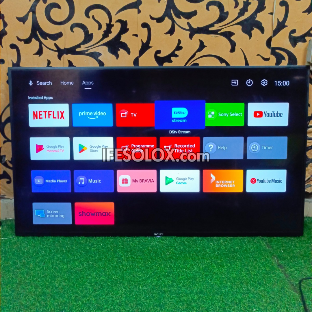 Sony BRAVIA 55 Inch KD-55XE8596 Android Smart 4K Ultra HD TV (Bluetooth, WiFi, Chromecast, Play Store) - Foreign Used