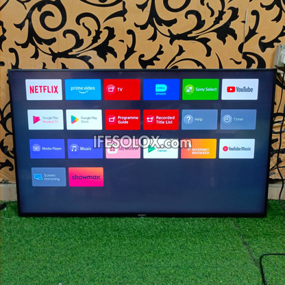 Sony BRAVIA 55 Inch KD-55XE8596 Android Smart 4K Ultra HD TV (Bluetooth, WiFi, Chromecast, Play Store) - Foreign Used