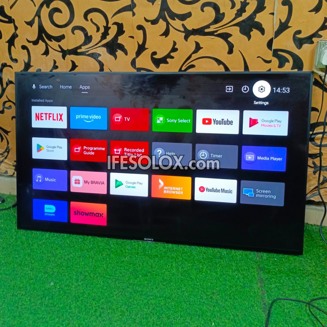 Sony BRAVIA 55 Inch KD-55XE8596 Android Smart 4K Ultra HD TV (Bluetooth, WiFi, Chromecast, Play Store) - Foreign Used