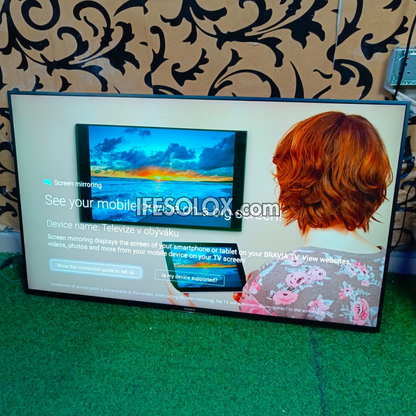 Sony BRAVIA 55 Inch KD-55XE8596 Android Smart 4K Ultra HD TV (Bluetooth, WiFi, Chromecast, Play Store) - Foreign Used