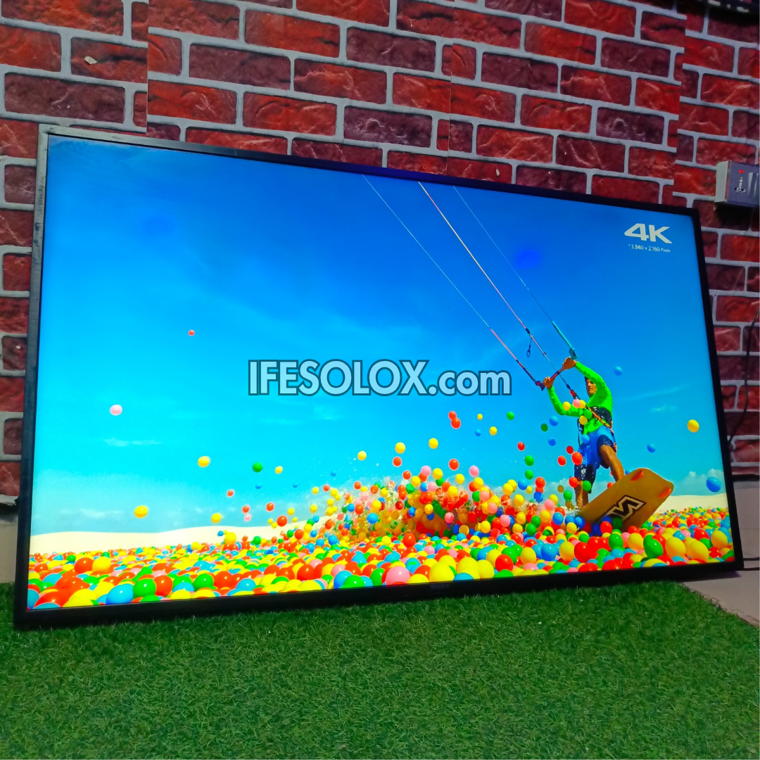 Sony BRAVIA 55 Inch KD-55XH8096 Smart 4K UHD Android TV with Bluetooth, WiFi, Chromecast, AirPlay - Foreign Used