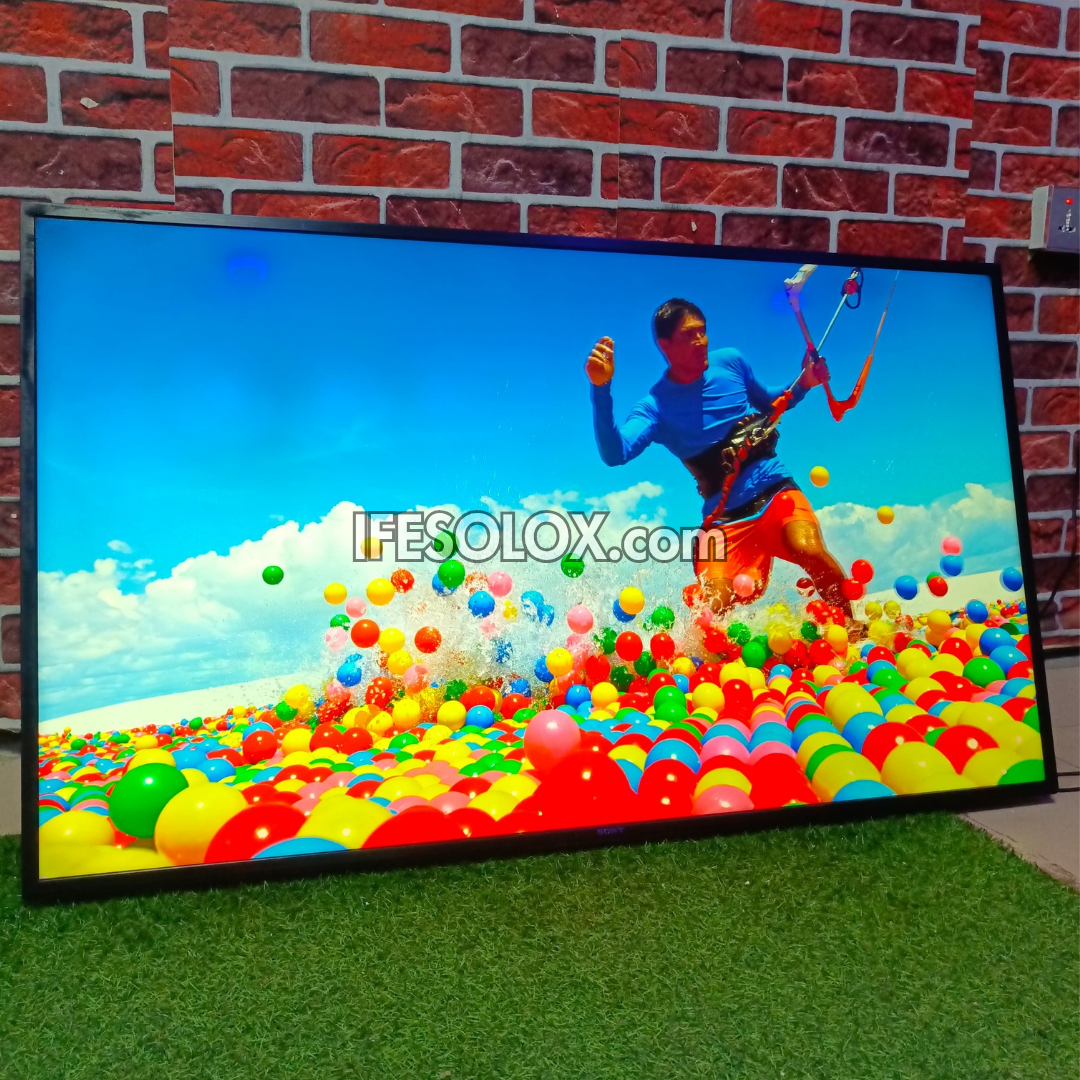 Sony BRAVIA 55 Inch KD-55XH8096 Smart 4K UHD Android TV with Bluetooth, WiFi, Chromecast, AirPlay - Foreign Used