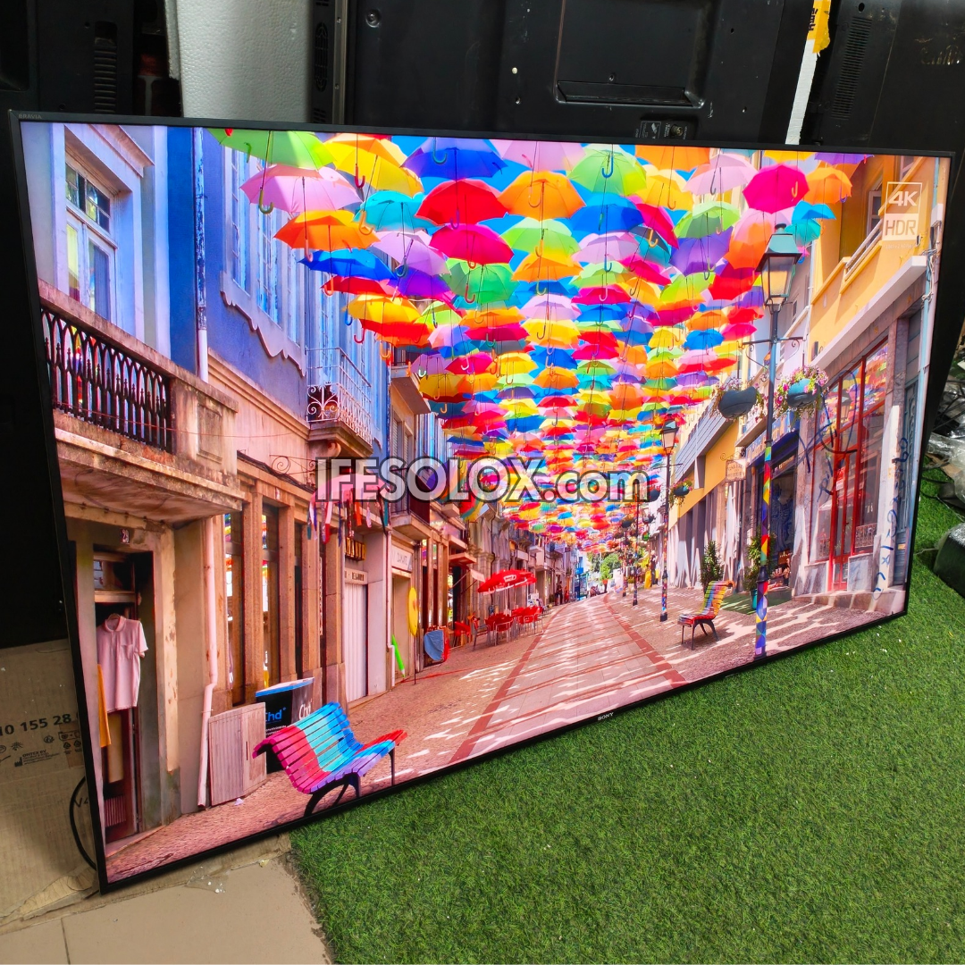 Sony BRAVIA 65 Inch KD-65XE9005 Android Smart 4K UHD HDR10 TV (WiFi, Screen Mirroring, Bluetooth) - Foreign Used