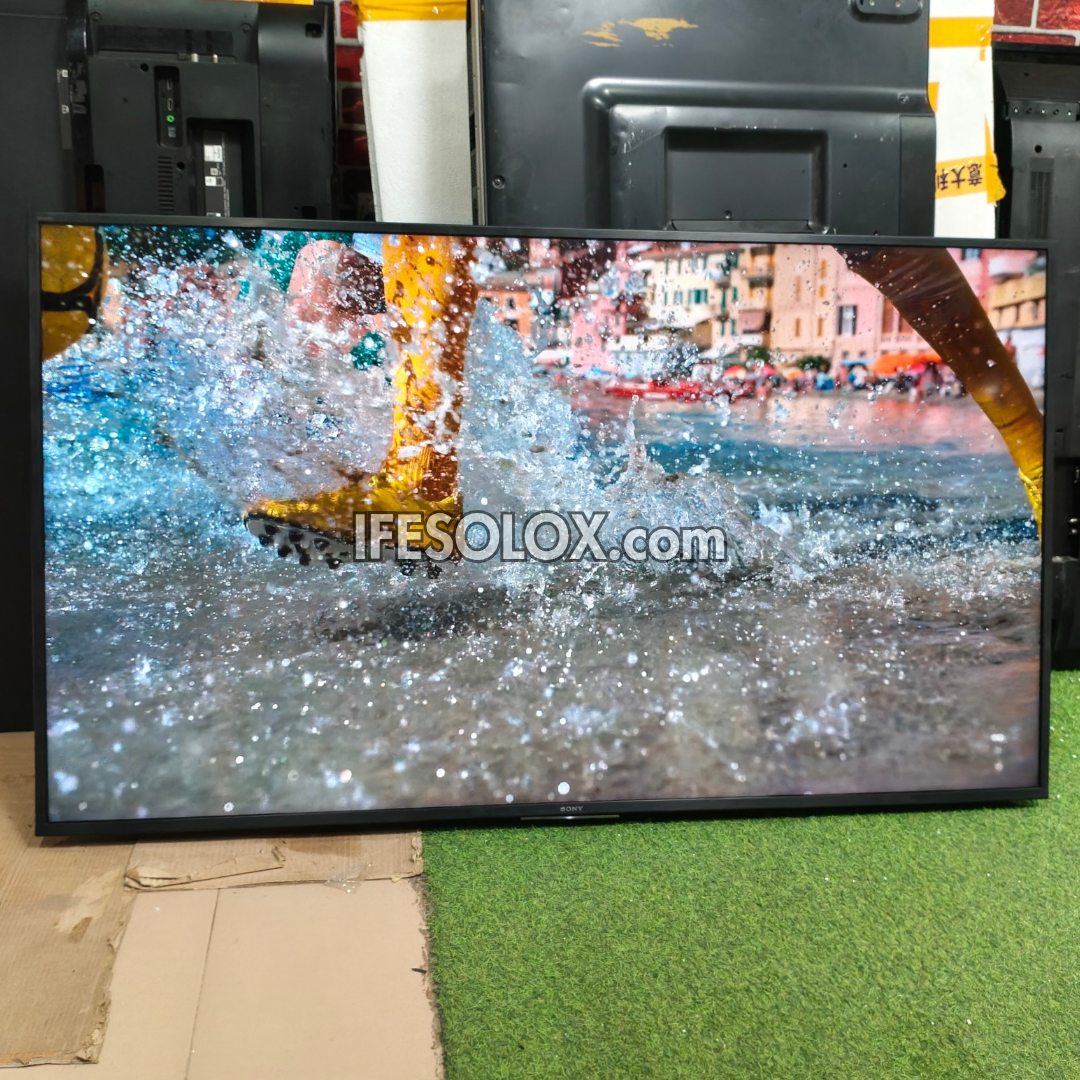 Sony BRAVIA 65 Inch KD-65XG8196 Android Smart 4K UHD HDR TV with Bluetooth, WiFi, Chromecast, AirPlay - Foreign Used