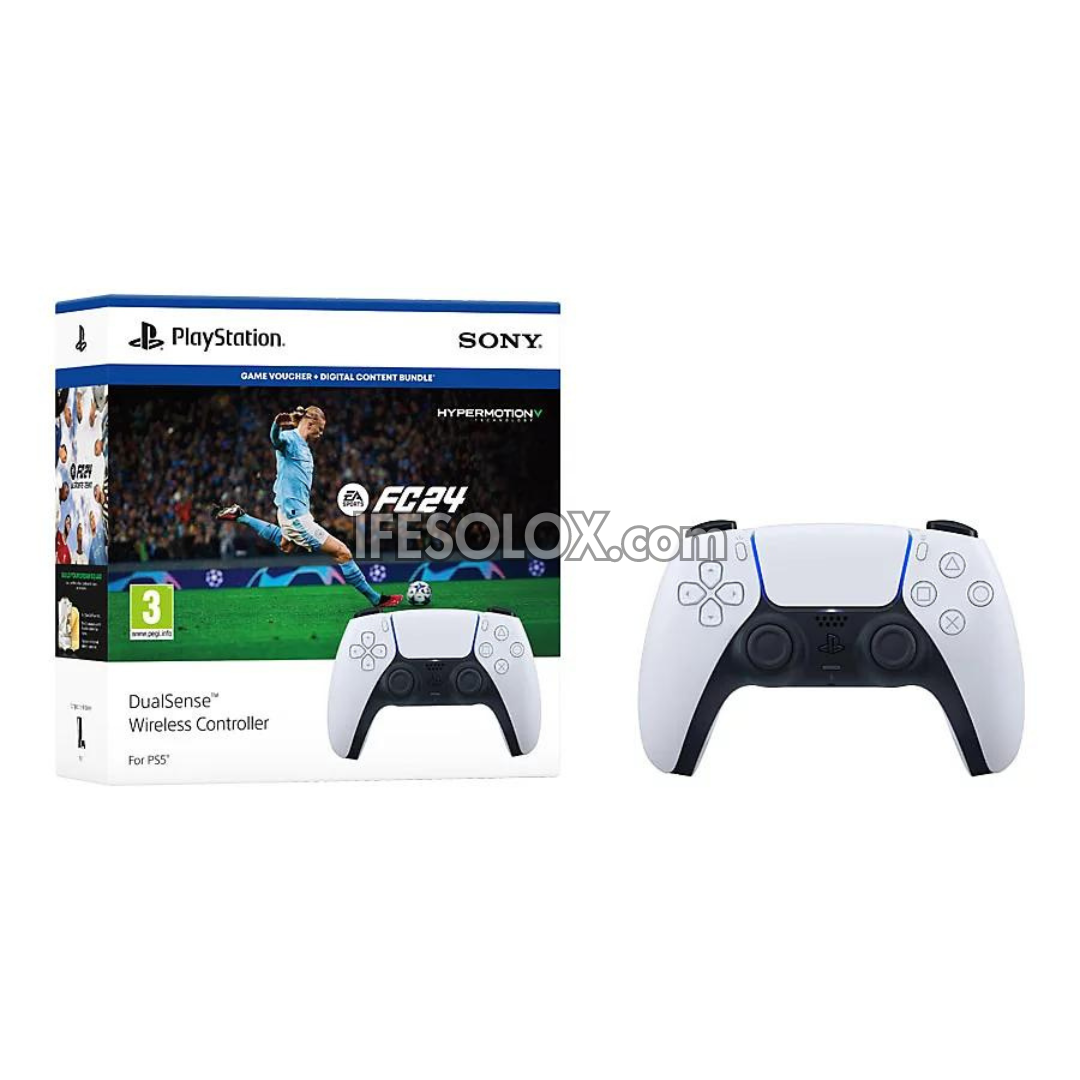 DualSense Wireless Controller and EA SPORTS FC 24 Bundle - Brand New