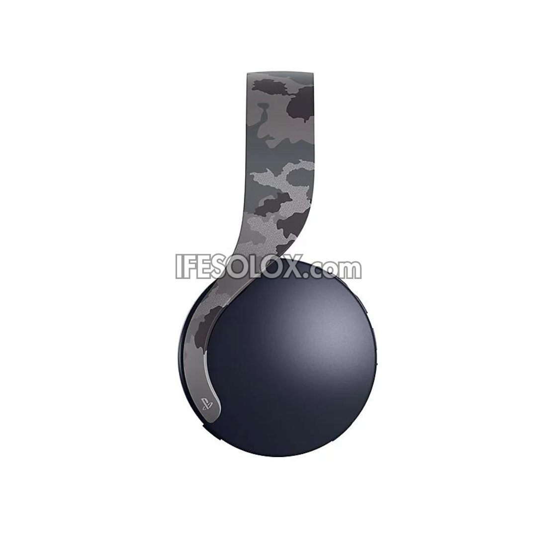 PULSE 3D Wireless Headset for PS5 and PS4 (Grey Camouflage) - Brand New
