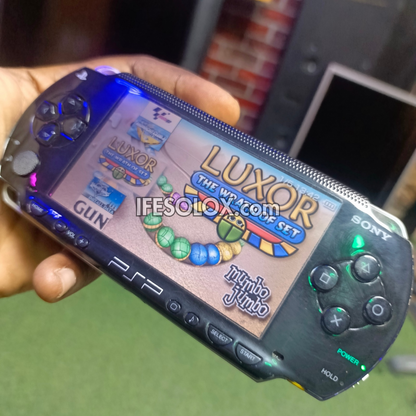 Sony PSP 1000 Video Game Console with 64GB Memory Stick and 100 Games (Custom Edition)