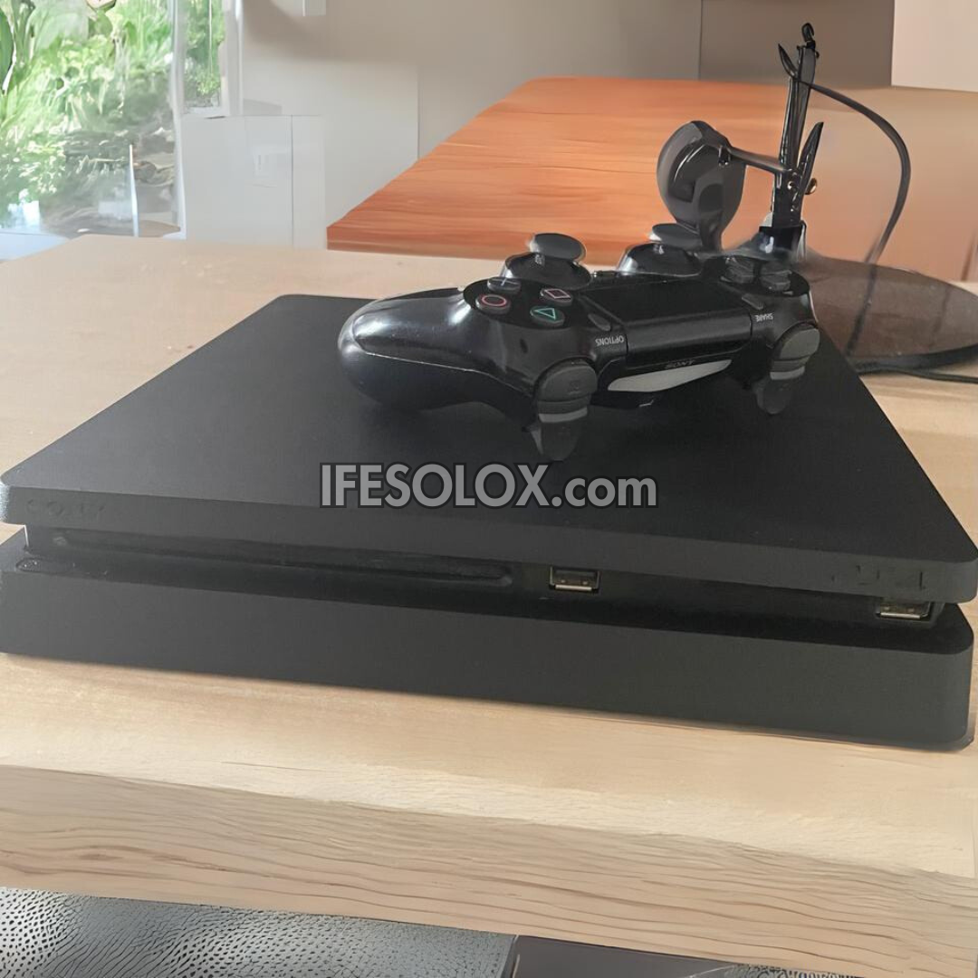 Sony Playstation 4 PS4 Slim 1TB Game Console with 1 DUALSHOCK 4