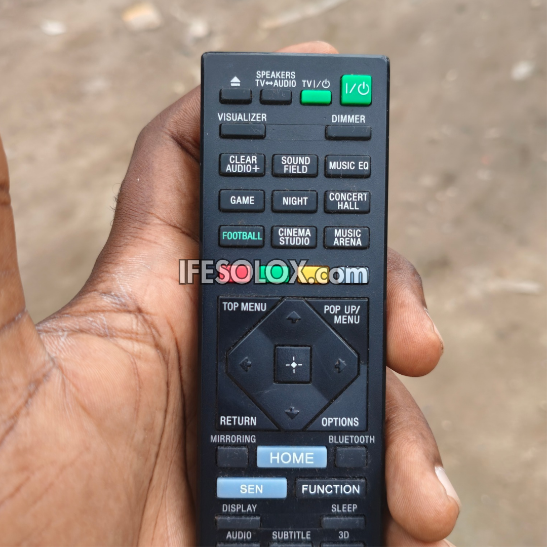 Sony RM-ADP120 Home Theater Remote Control - Follow come