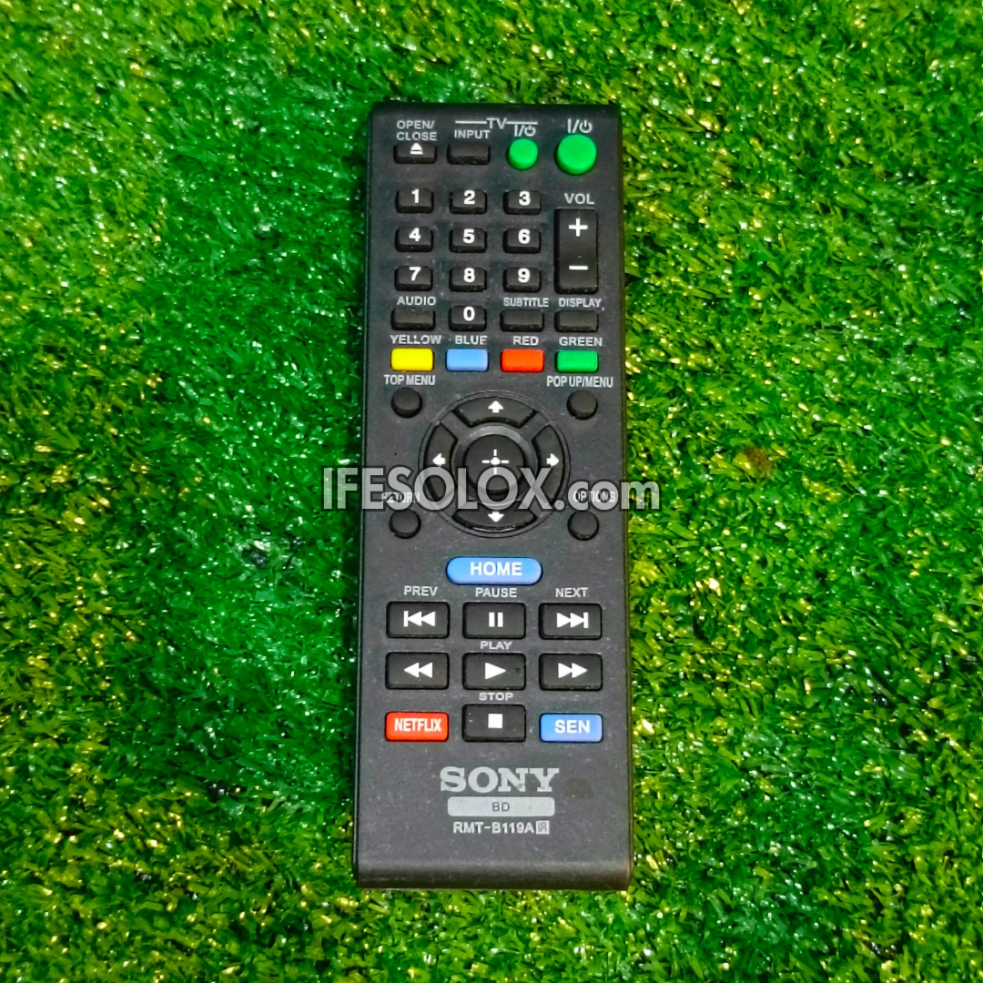 Sony RMT-B119A Blu-ray DVD Player Remote Control - Brand New 