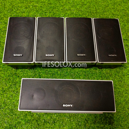 Sony SS-TSB71 3Ohms Home Theater Surround Speakers Complete Set - Foreign Used