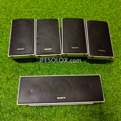 Sony SS-TSB71 3Ohms Home Theater Surround Speakers Complete Set - Foreign Used