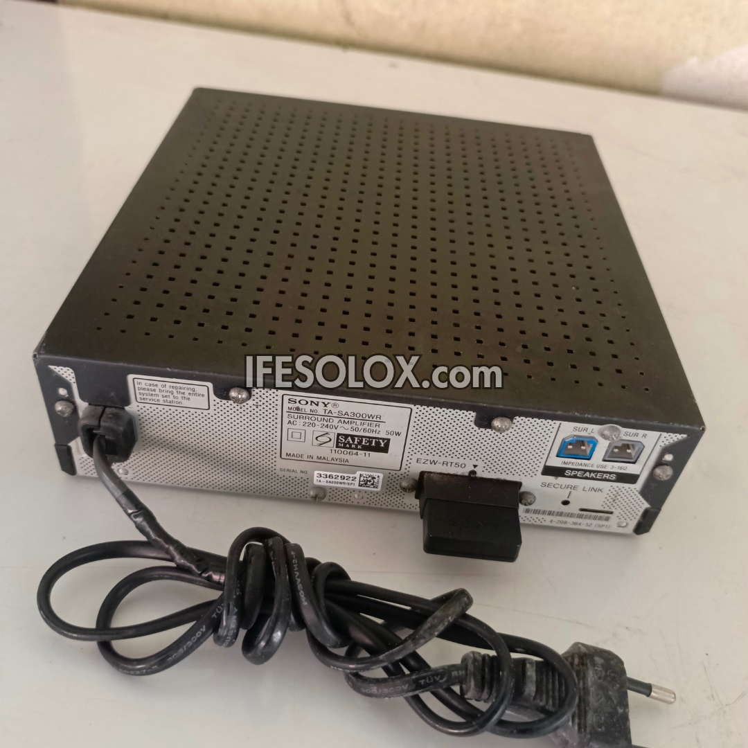 Sony TA-SA300WR 2Ch Stereo Wireless Speaker Box Sound Link Surround Amplifier - Foreign Used