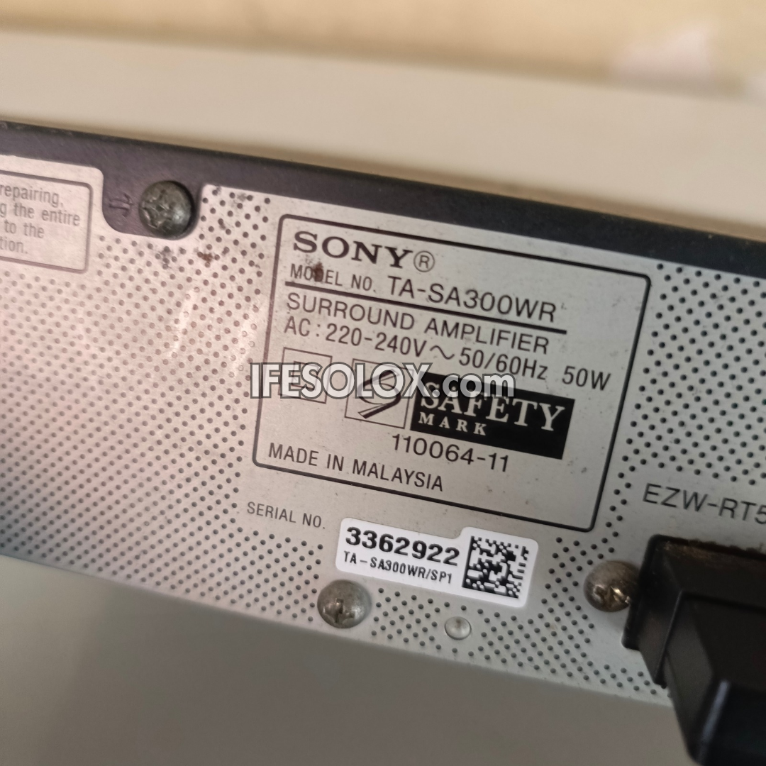 Sony TA-SA300WR 2Ch Stereo Wireless Speaker Box Sound Link Surround Amplifier - Foreign Used