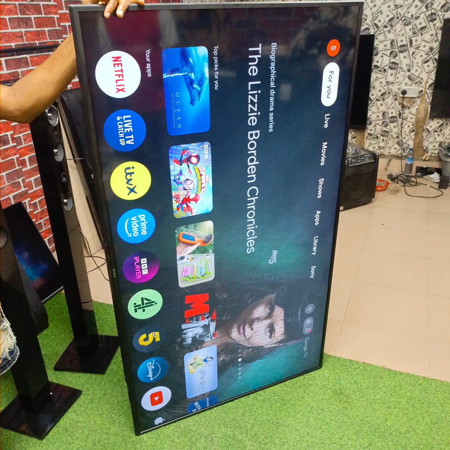 Sony BRAVIA 65 Inch KD-65X75WL 2024 Google 4K UHD Android Smart TV (Bluetooth, WiFi, Chromecast) - Foreign Used