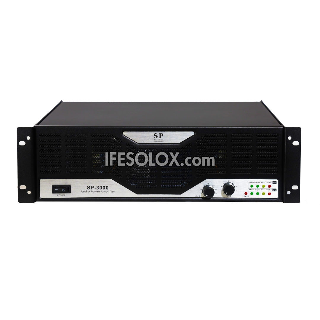 Sound Prince SP-3000 Professional 3000W Stereo Power Amplifier - Brand New