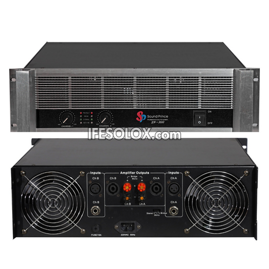 Sound Prince SP-3500 Professional 3500W Stereo Power Amplifier - Brand New