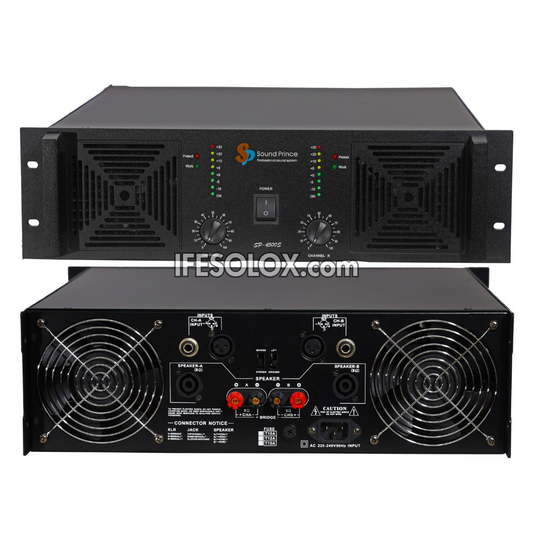 Sound Prince SP-4500 Professional 4000W Stereo Power Amplifier - Brand New