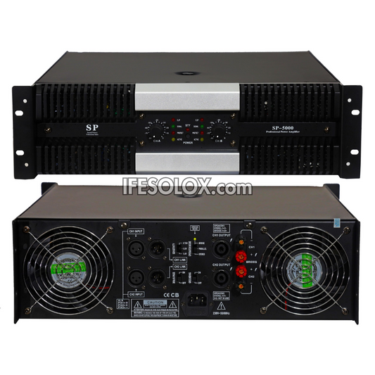 Sound Prince SP-5000 Professional 5000W Stereo Power Amplifier - Brand New