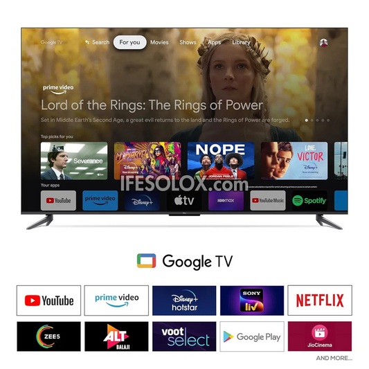 TCL 50 inch QLED 50C645 Android Smart Quantum HDR 4K UHD QLED Google TV (Chromecast, Google Play Store) - Brand New