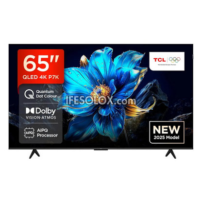 TCL 65 inch QLED 65P7K Android Smart Quantum HDR 4K UHD QLED Google TV (Chromecast, Google Play Store) - Brand New