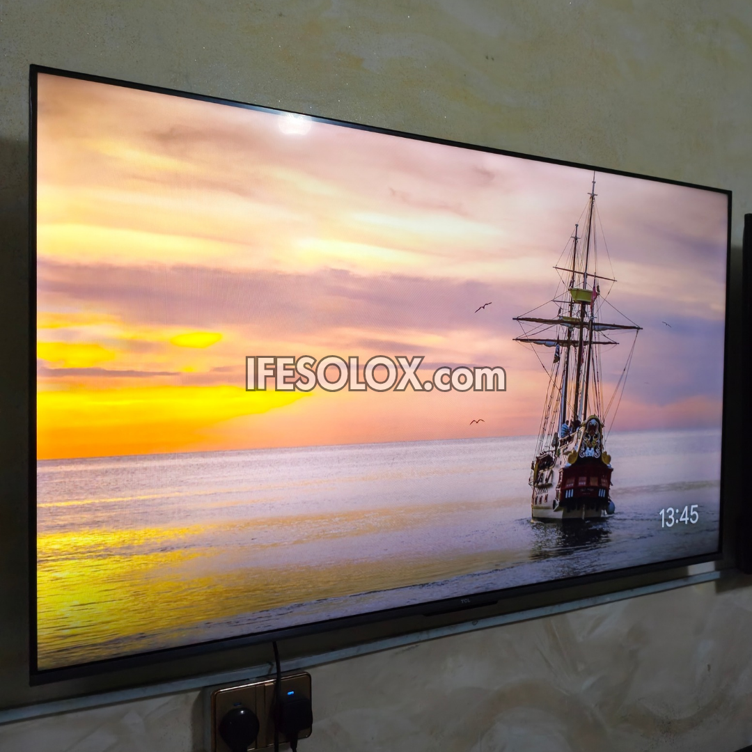 TCL 55 inch 55P635 Google Smart 4K UHD HDR10 TV (WiFi, Chromecast, Bluetooth) - Foreign Used