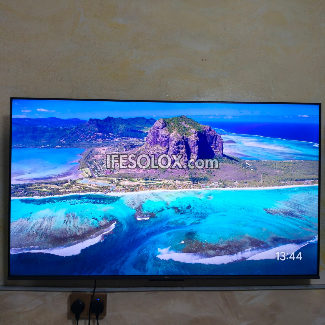 TCL 55 inch 55P635 Google Smart 4K UHD HDR10 TV (WiFi, Chromecast, Bluetooth) - Foreign Used