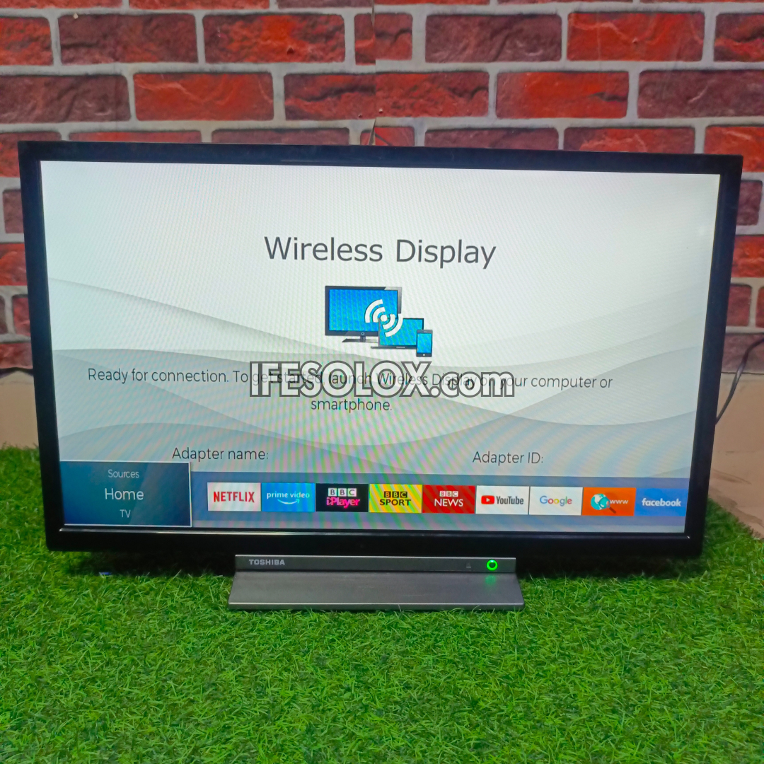 【税込?送料無料】 TOSHIBA Screen WiFi, (Built-in TV LED HD Full Smart Inch 24 液晶テレビ