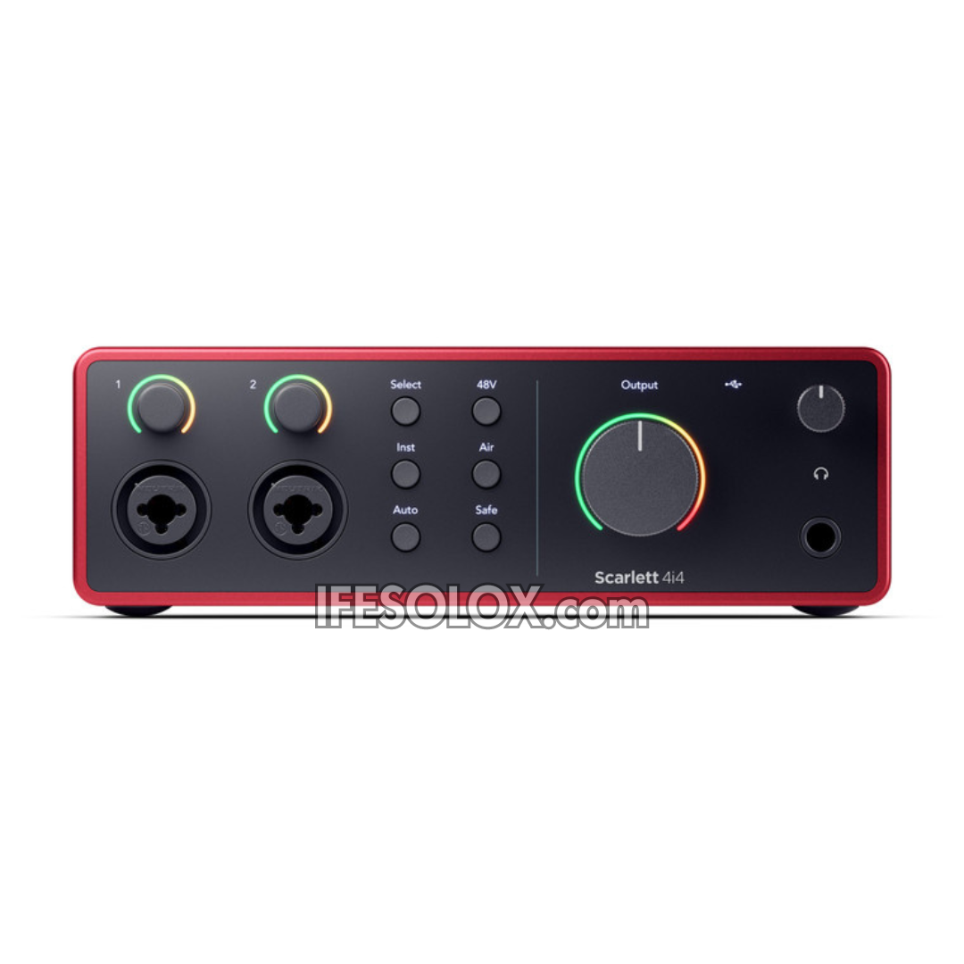 Focusrite Scarlett 4i4 4th Gen USB Audio Interface for Instrumentalists, Vocalists, Producers - Brand New