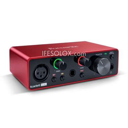Focusrite Scarlett Solo 3rd Gen USB Audio Interface for Instrumentalists, Vocalists, Producers - Brand New